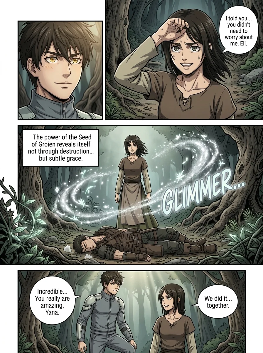 Aethelos: The Bastard of Light Chapter 9 Page 17 - AI Generated Manga