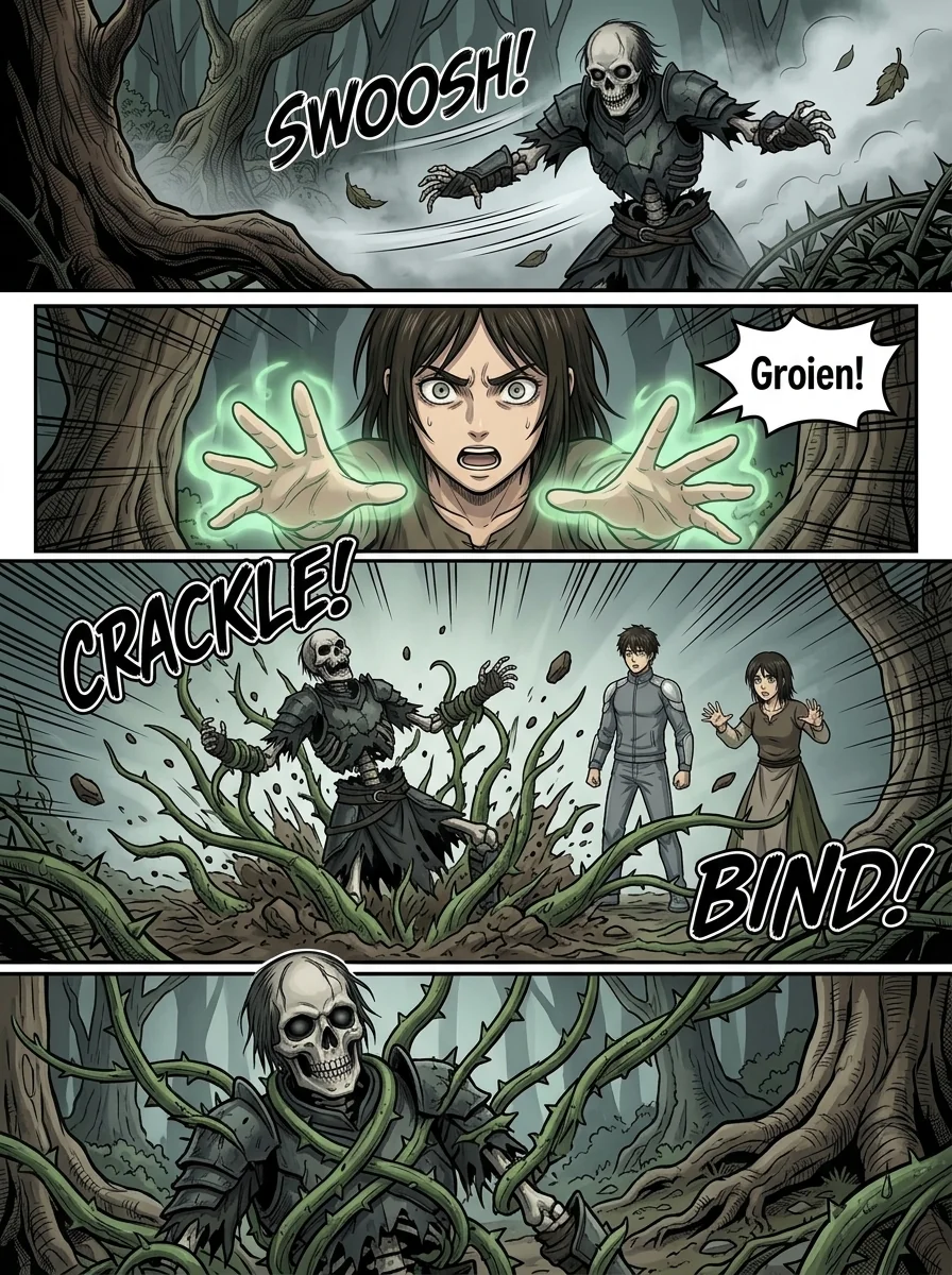 Aethelos: The Bastard of Light Chapter 9 Page 3 - AI Generated Manga