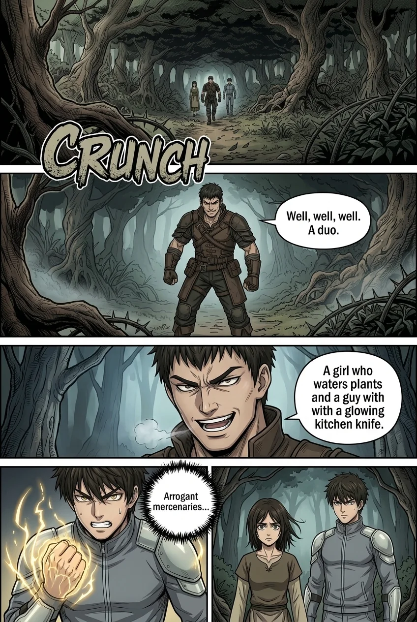 Aethelos: The Bastard of Light Chapter 9 Page 5 - AI Generated Manga