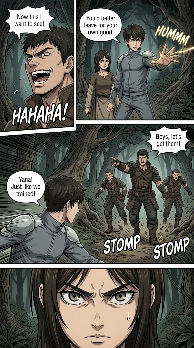 Aethelos: The Bastard of Light Chapter 9 Page 6 - AI Generated Manga