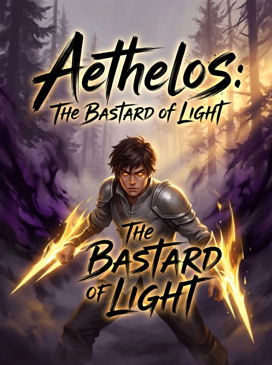 Aethelos: The Bastard of Light — AI-generated Fantasy manga created from text script on TextToManga