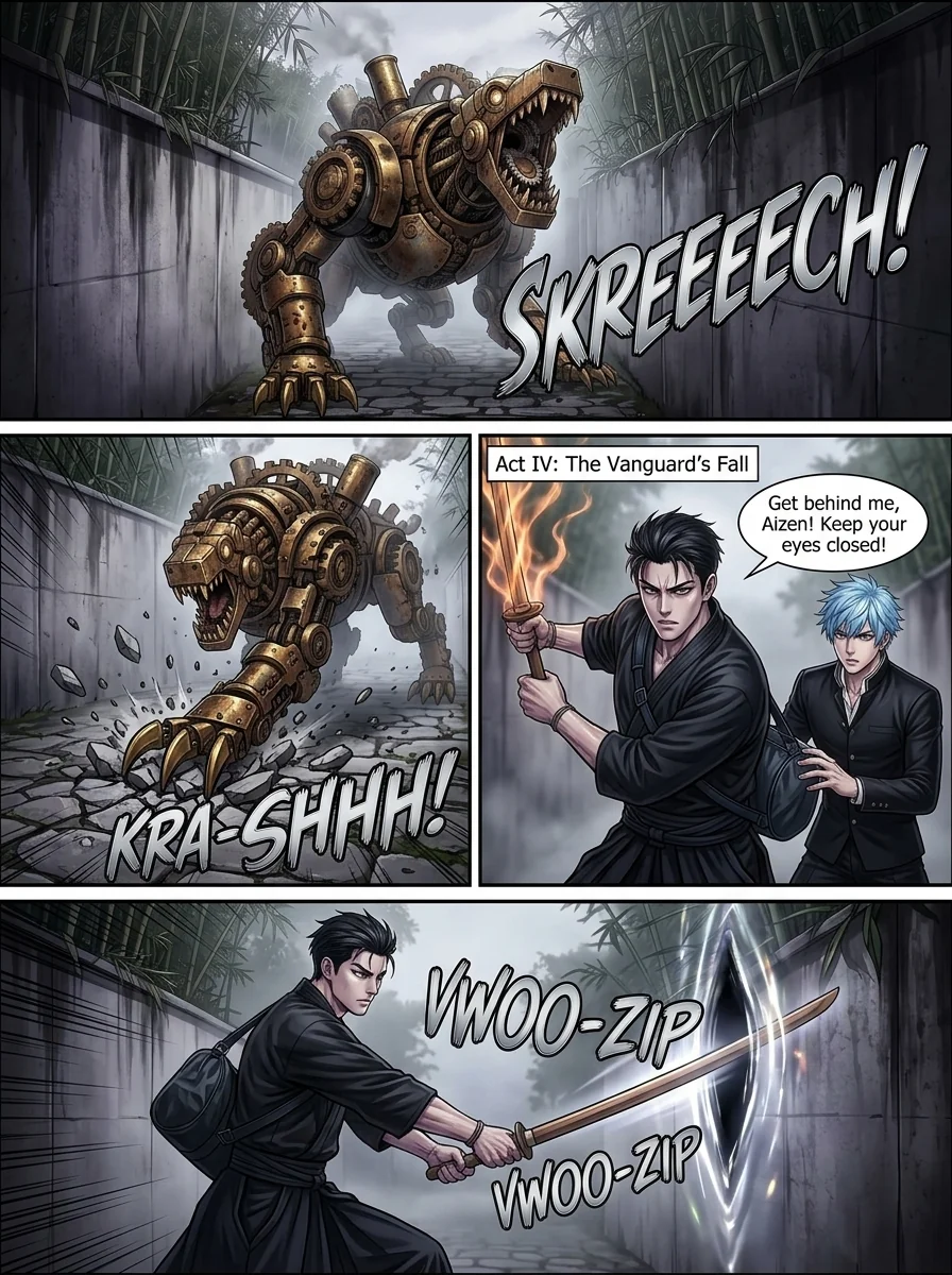 Wreckage of the Immortals Chapter 1 Page 11 - AI Generated Manga