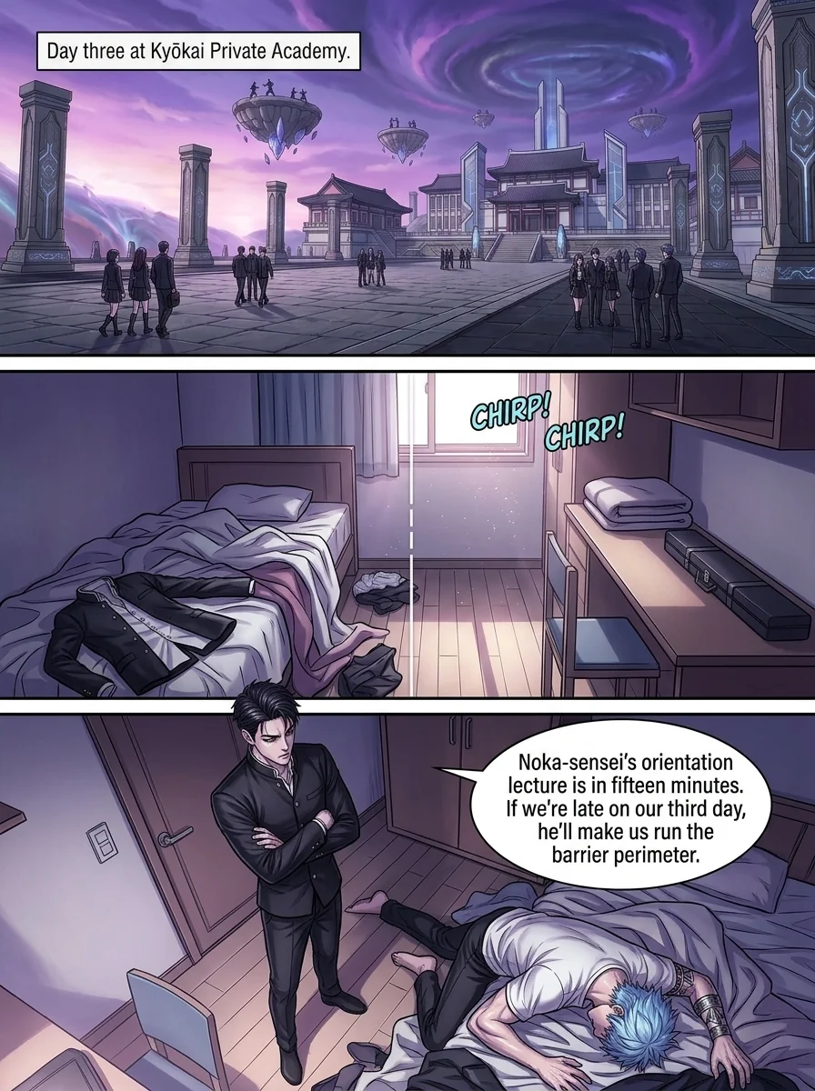 Wreckage of the Immortals Chapter 2 Page 4 - AI Generated Manga