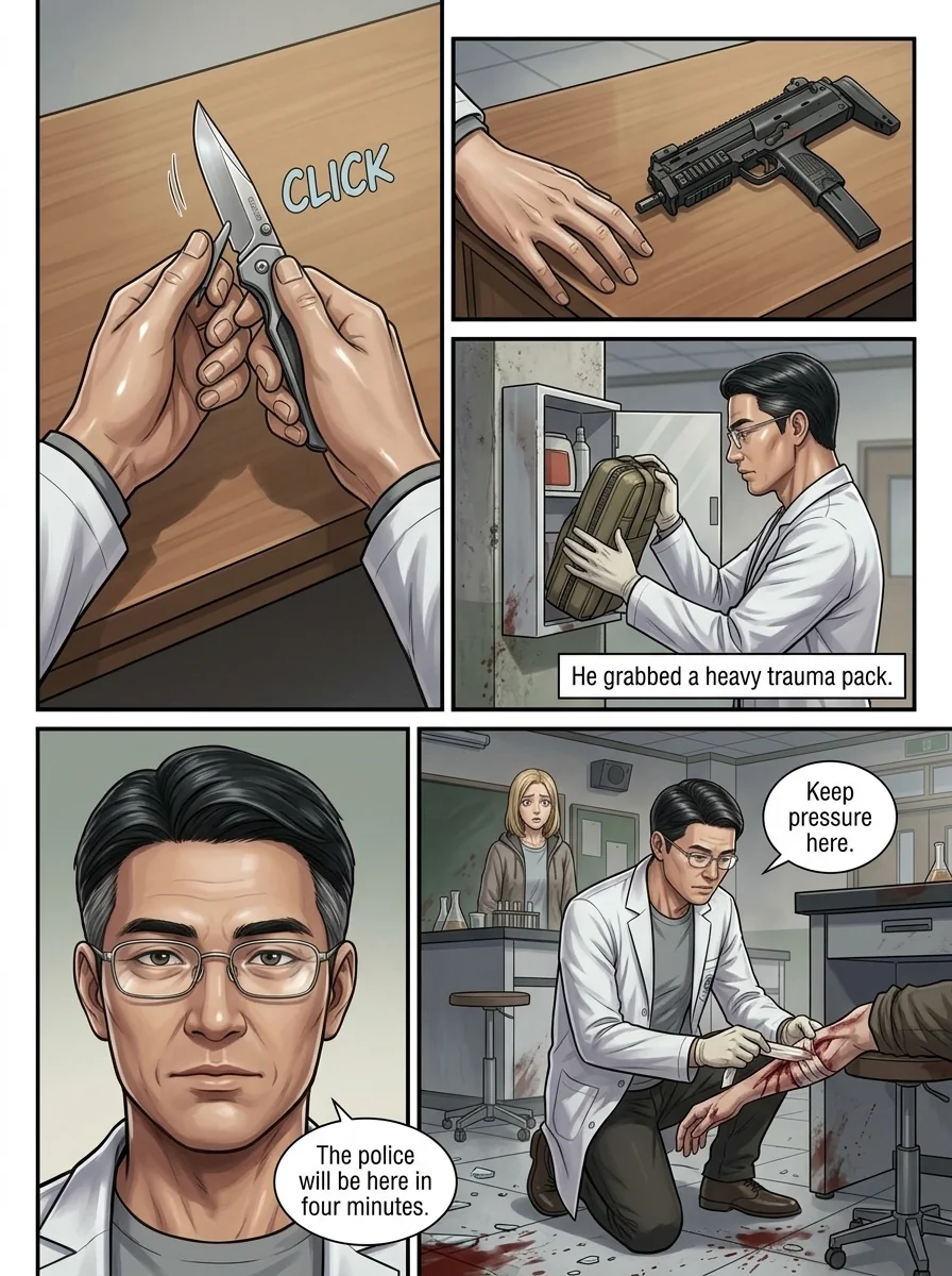 THE GREY MAN OF KUANTAN Chapter 1 Page 14 - AI Generated Manga