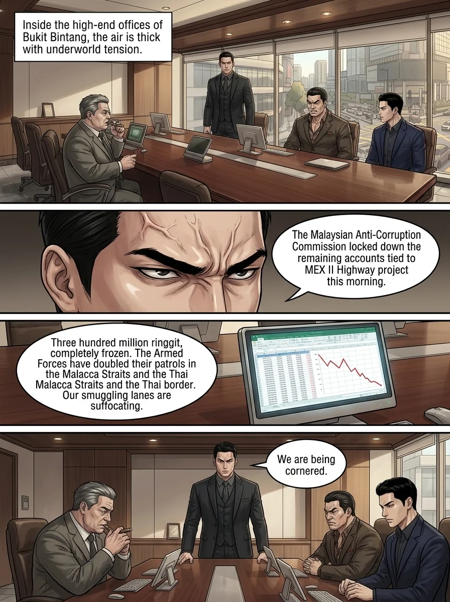 THE GREY MAN OF KUANTAN Chapter 1 Page 15 - AI Generated Manga