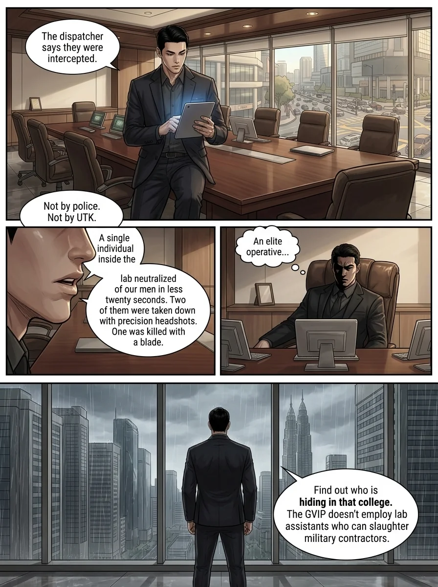 THE GREY MAN OF KUANTAN Chapter 1 Page 19 - AI Generated Manga