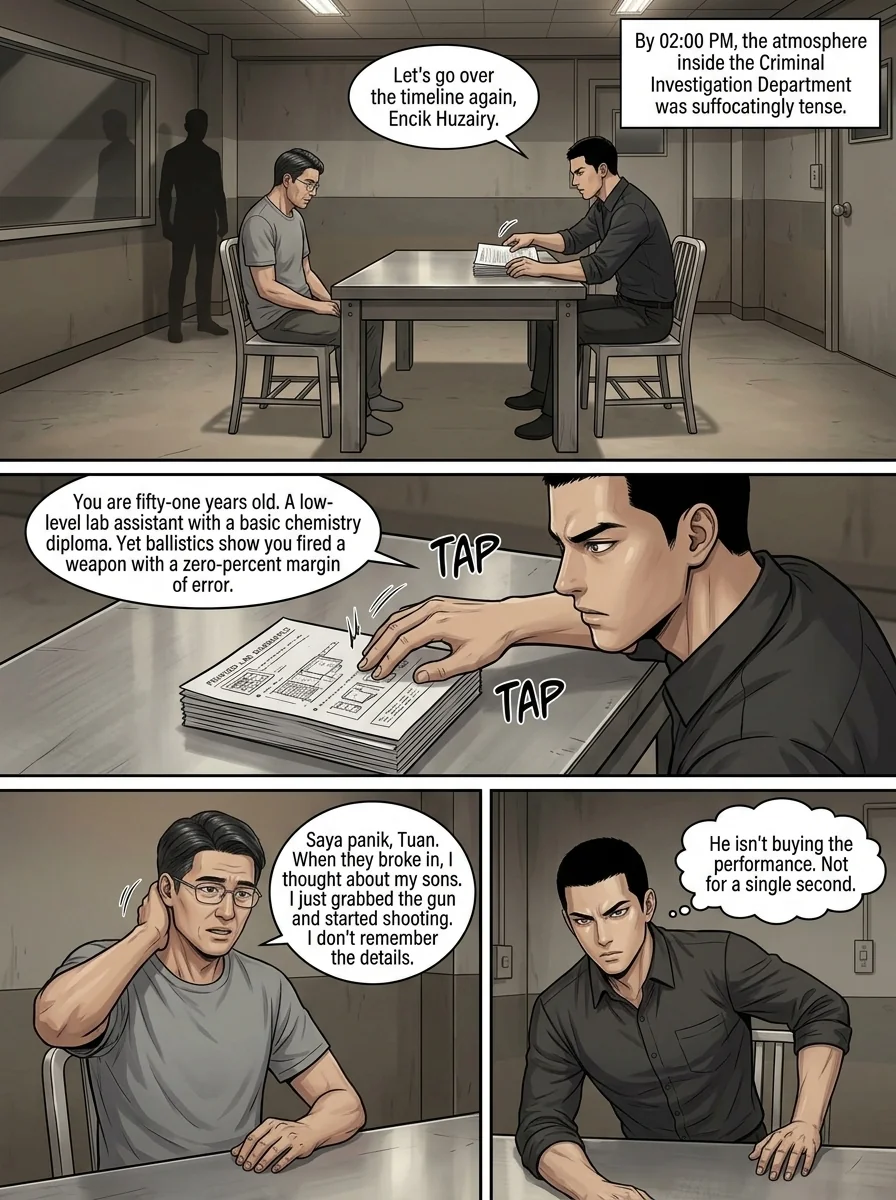 THE GREY MAN OF KUANTAN Chapter 1 Page 20 - AI Generated Manga
