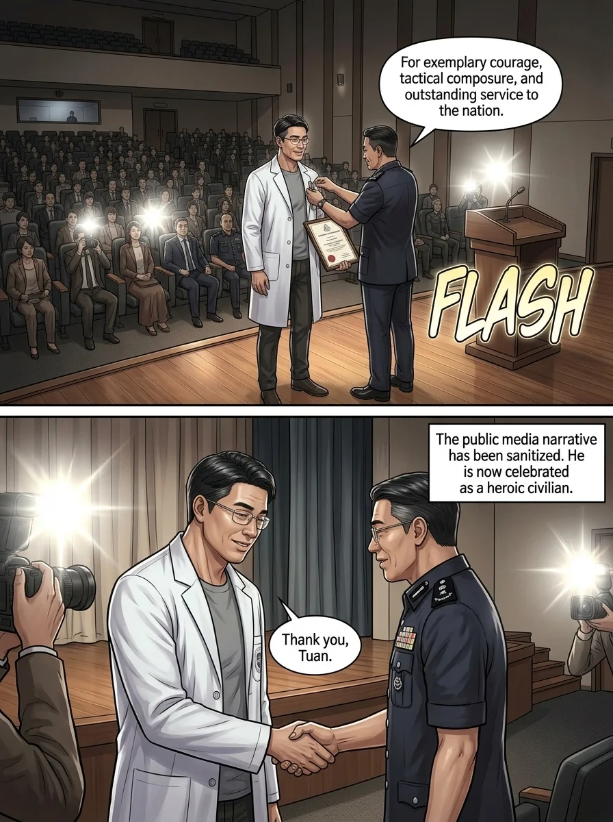 THE GREY MAN OF KUANTAN Chapter 1 Page 25 - AI Generated Manga