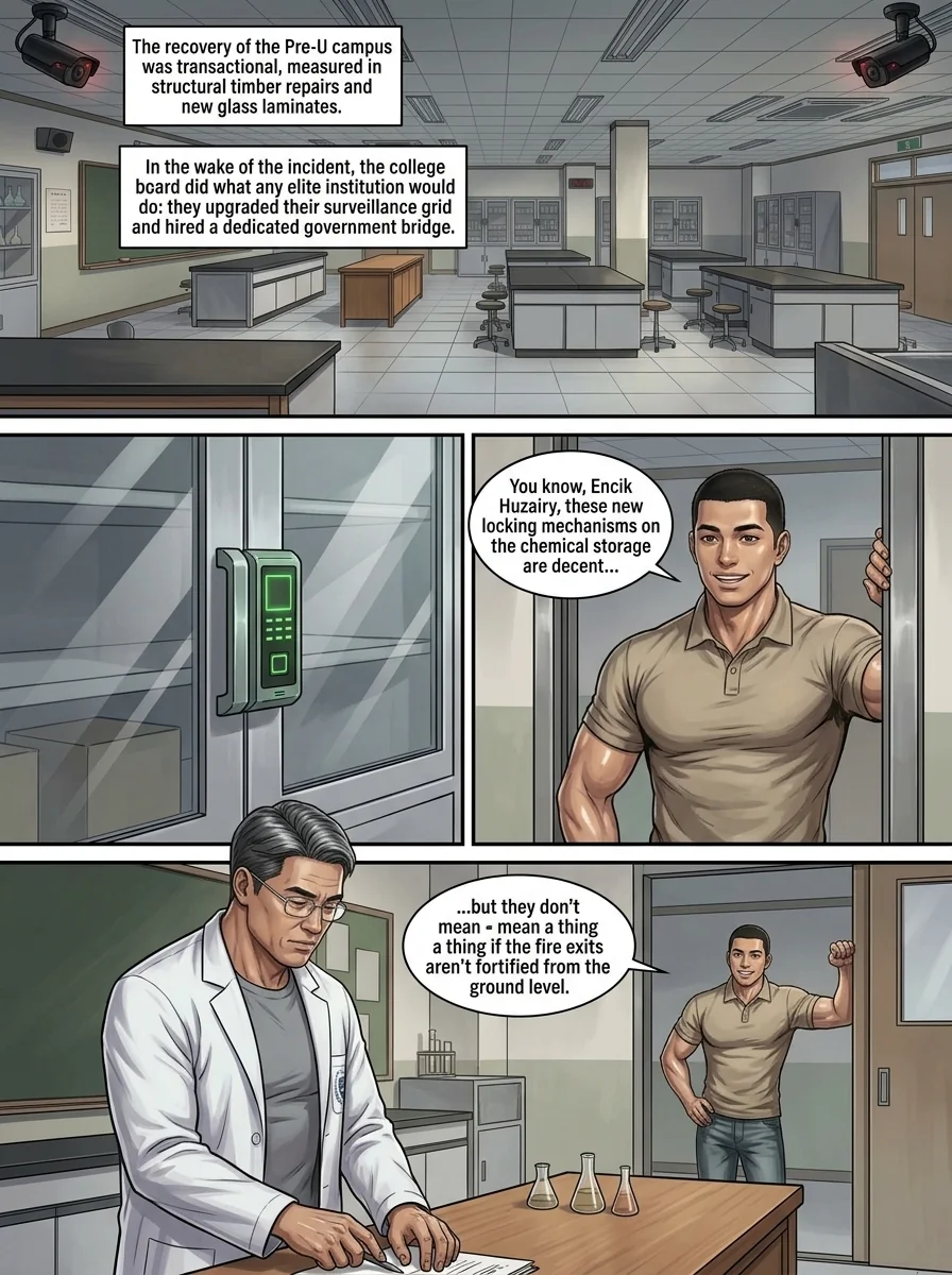 THE GREY MAN OF KUANTAN Chapter 1 Page 28 - AI Generated Manga
