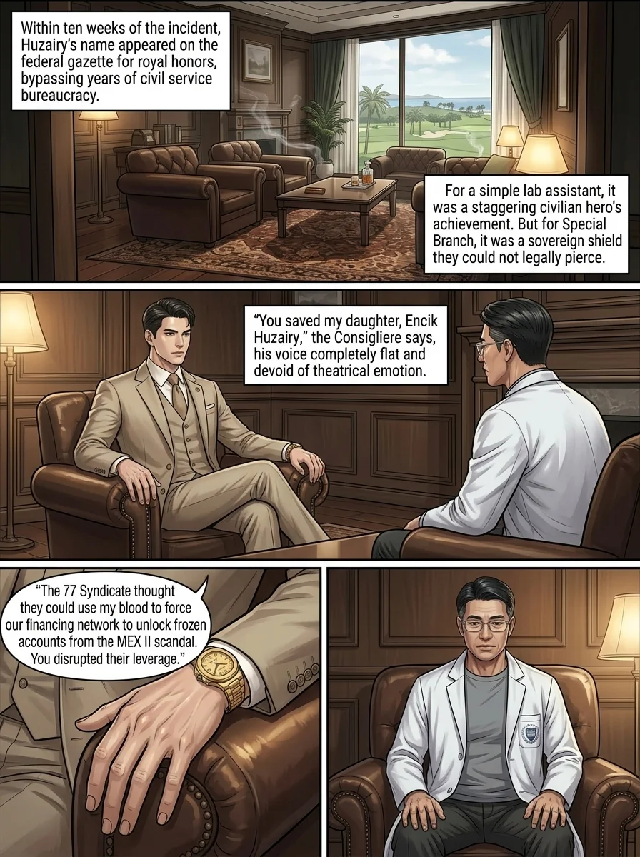 THE GREY MAN OF KUANTAN Chapter 1 Page 32 - AI Generated Manga