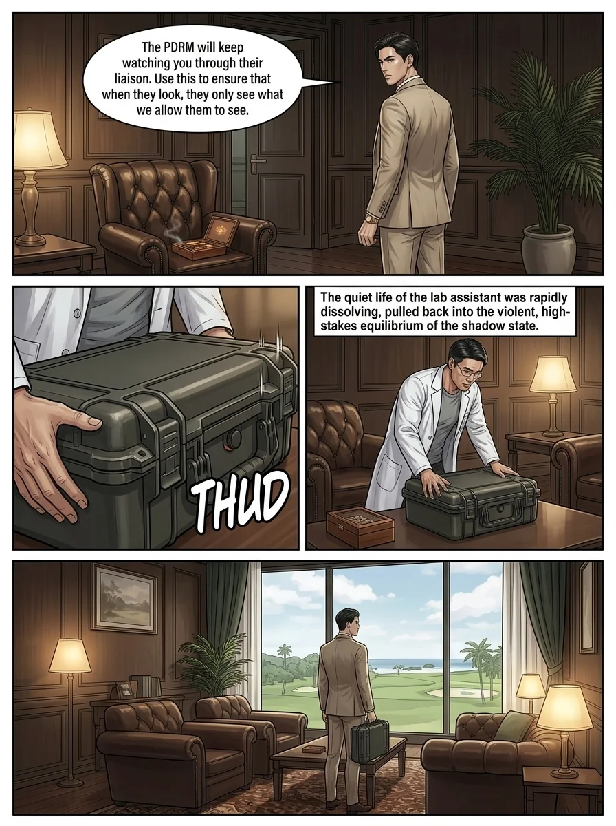 THE GREY MAN OF KUANTAN Chapter 1 Page 37 - AI Generated Manga