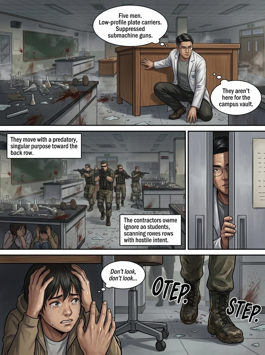 THE GREY MAN OF KUANTAN Chapter 1 Page 3 - AI Generated Manga