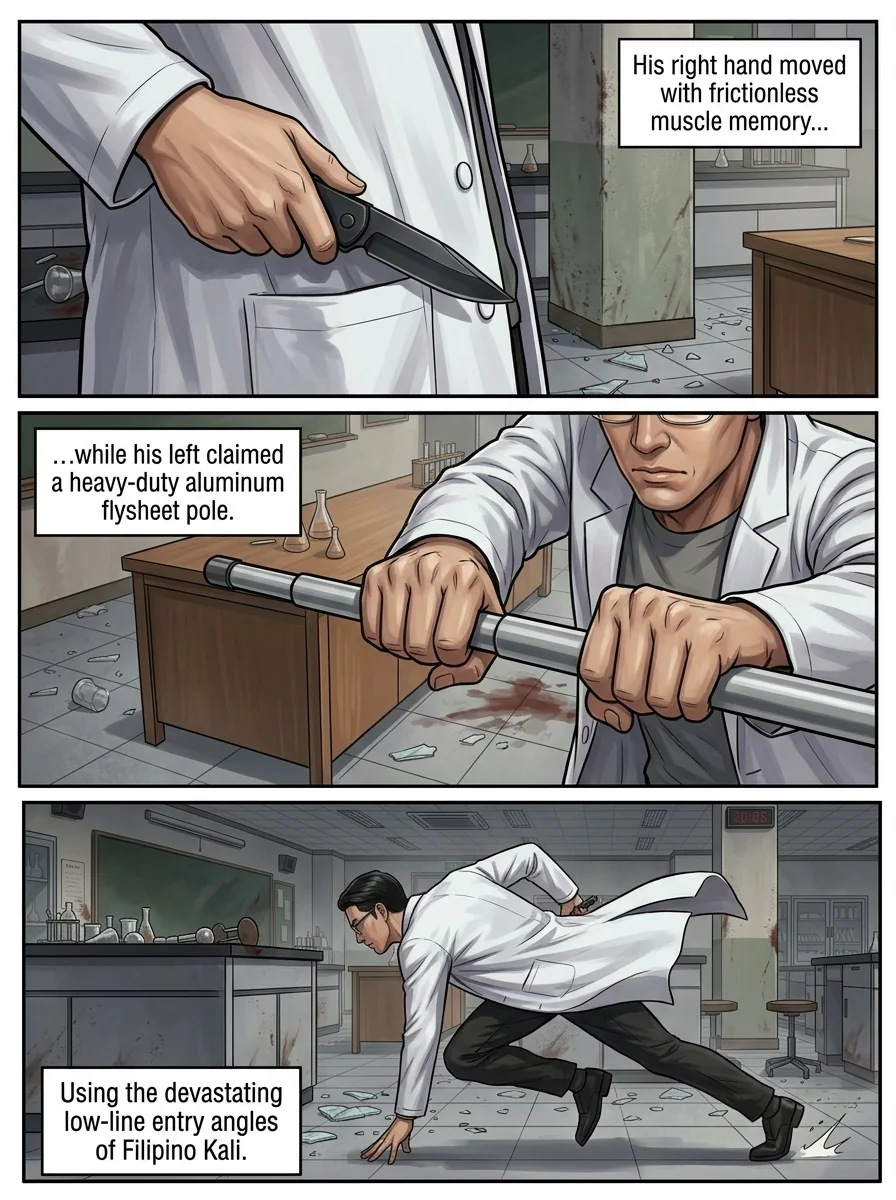 THE GREY MAN OF KUANTAN Chapter 1 Page 5 - AI Generated Manga