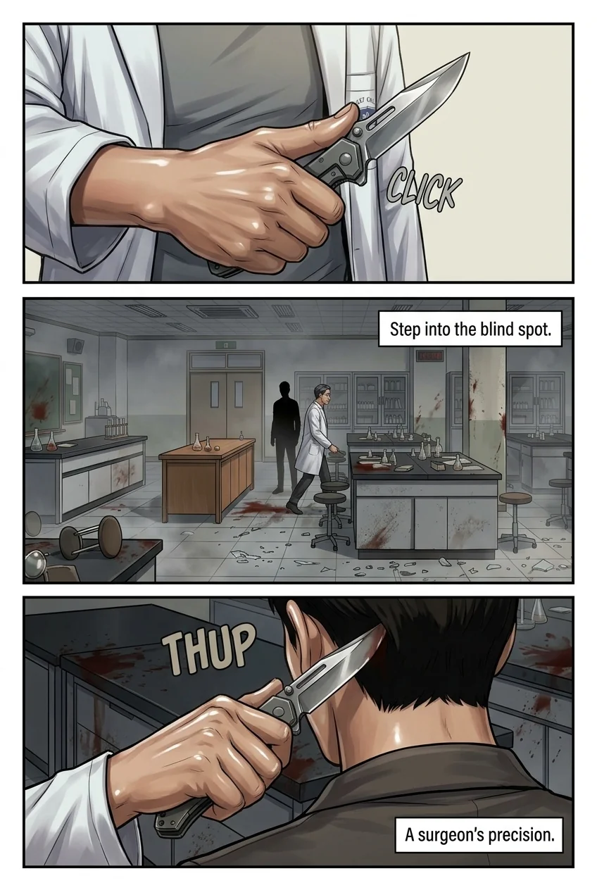 THE GREY MAN OF KUANTAN Chapter 1 Page 7 - AI Generated Manga