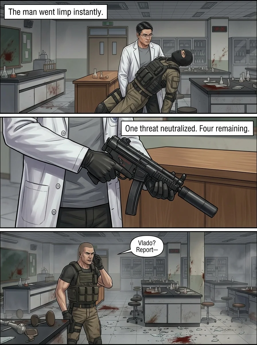 THE GREY MAN OF KUANTAN Chapter 1 Page 8 - AI Generated Manga
