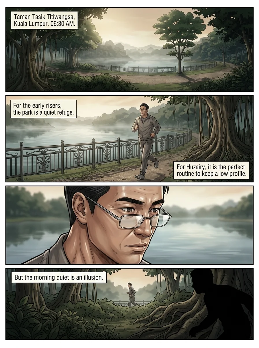 THE GREY MAN OF KUANTAN Chapter 2 Page 13 - AI Generated Manga
