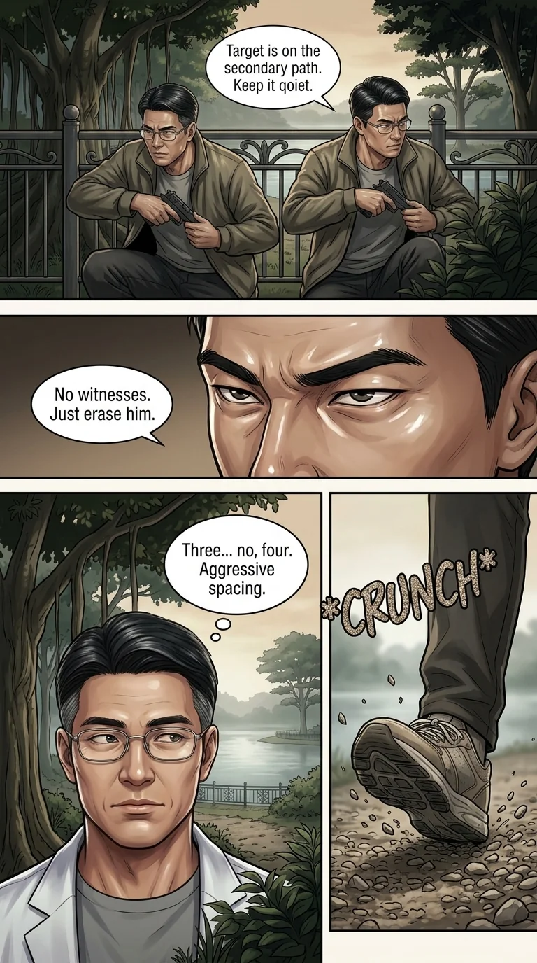 THE GREY MAN OF KUANTAN Chapter 2 Page 14 - AI Generated Manga