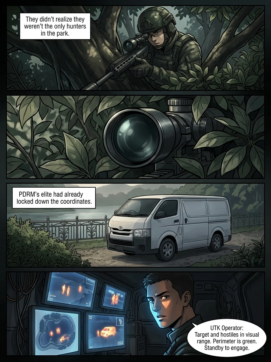 THE GREY MAN OF KUANTAN Chapter 2 Page 15 - AI Generated Manga