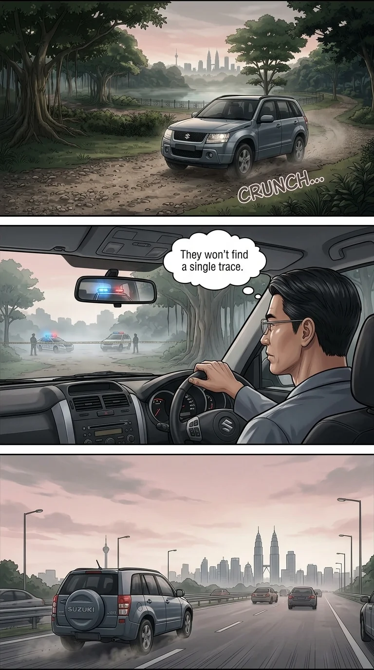 THE GREY MAN OF KUANTAN Chapter 2 Page 25 - AI Generated Manga