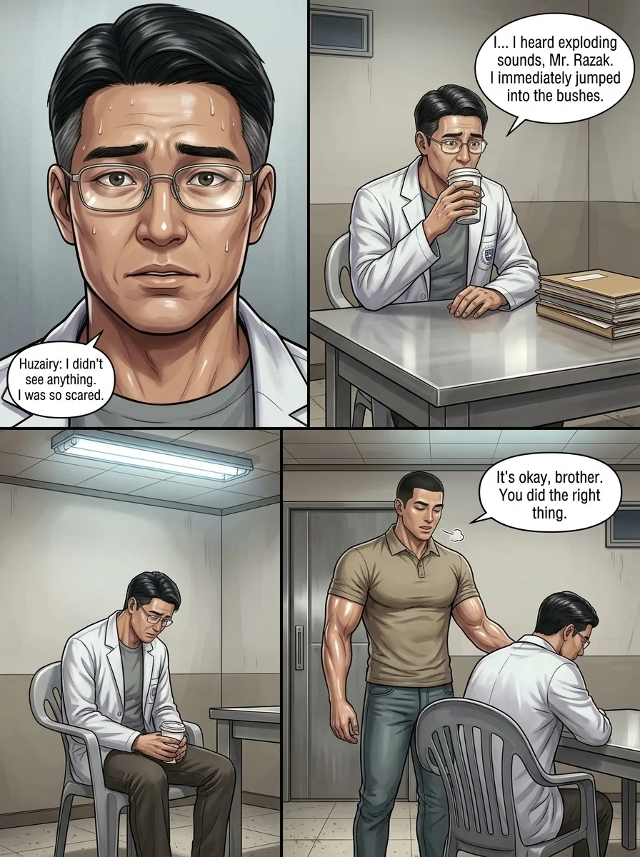 THE GREY MAN OF KUANTAN Chapter 2 Page 28 - AI Generated Manga