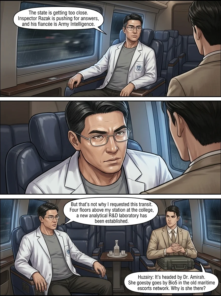 THE GREY MAN OF KUANTAN Chapter 2 Page 34 - AI Generated Manga