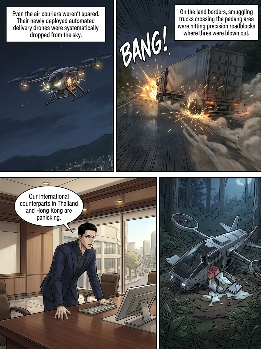 THE GREY MAN OF KUANTAN Chapter 2 Page 42 - AI Generated Manga