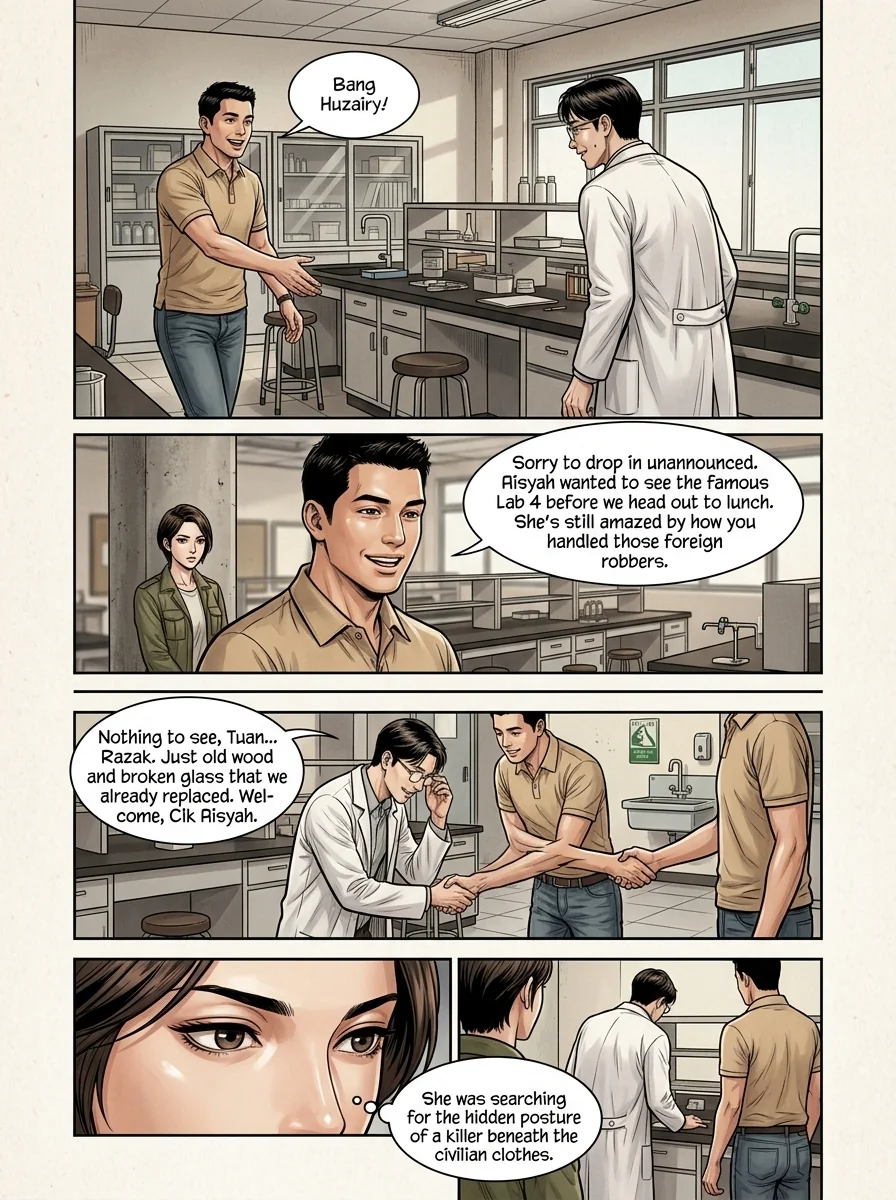 THE GREY MAN OF KUANTAN Chapter 2 Page 8 - AI Generated Manga