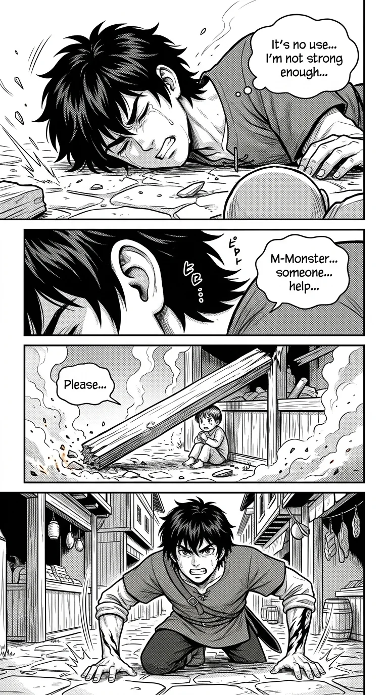 NOCTIS — Les Héritiers de l'Ombre Chapter 1 Page 14 - AI Generated Manga