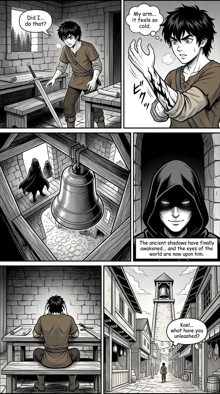 NOCTIS — Les Héritiers de l'Ombre Chapter 1 Page 18 - AI Generated Manga