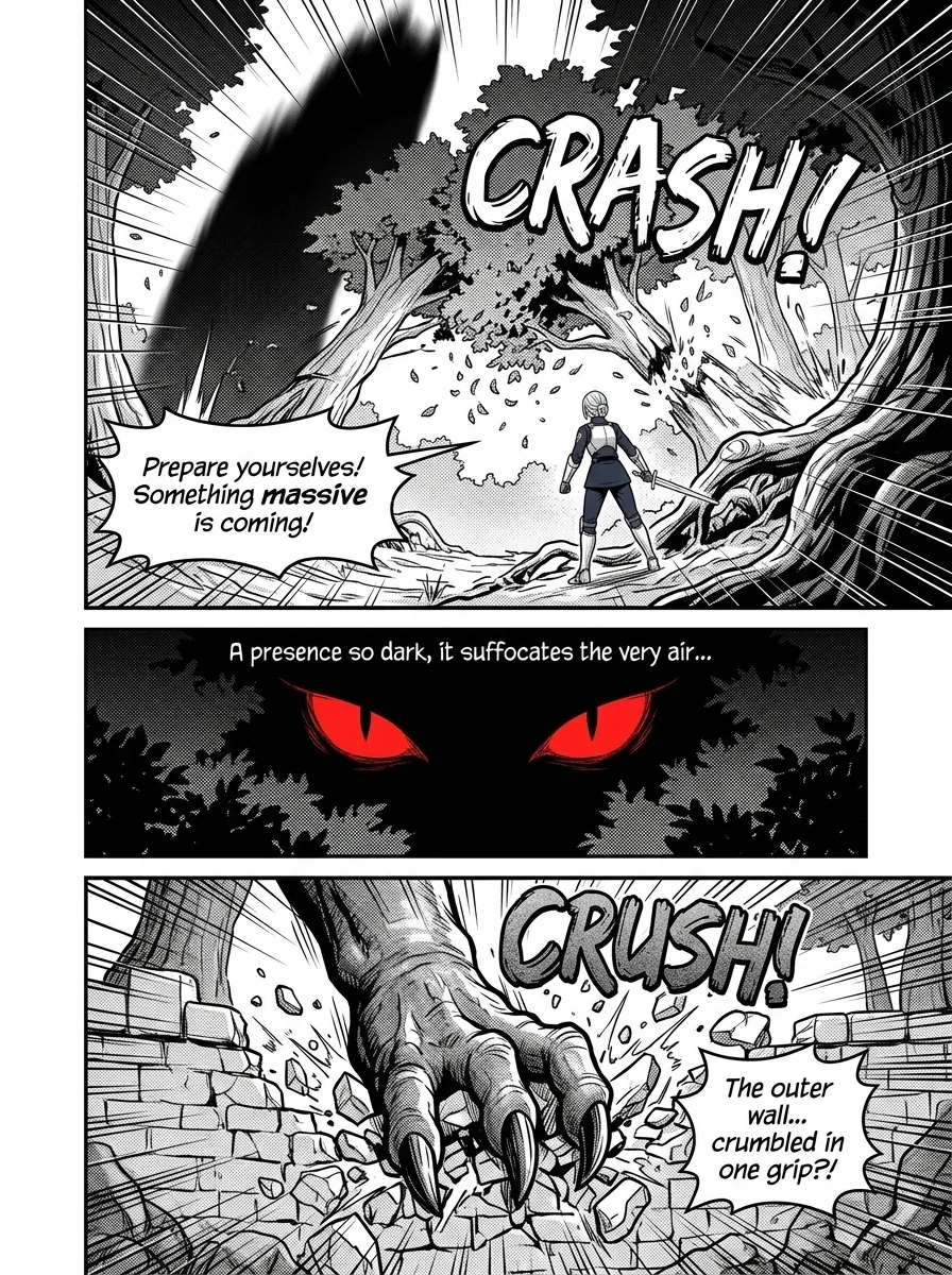 NOCTIS — Les Héritiers de l'Ombre Chapter 1 Page 21 - AI Generated Manga