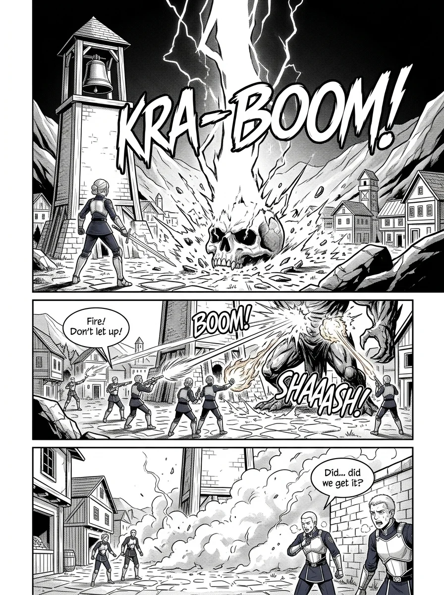 NOCTIS — Les Héritiers de l'Ombre Chapter 1 Page 24 - AI Generated Manga