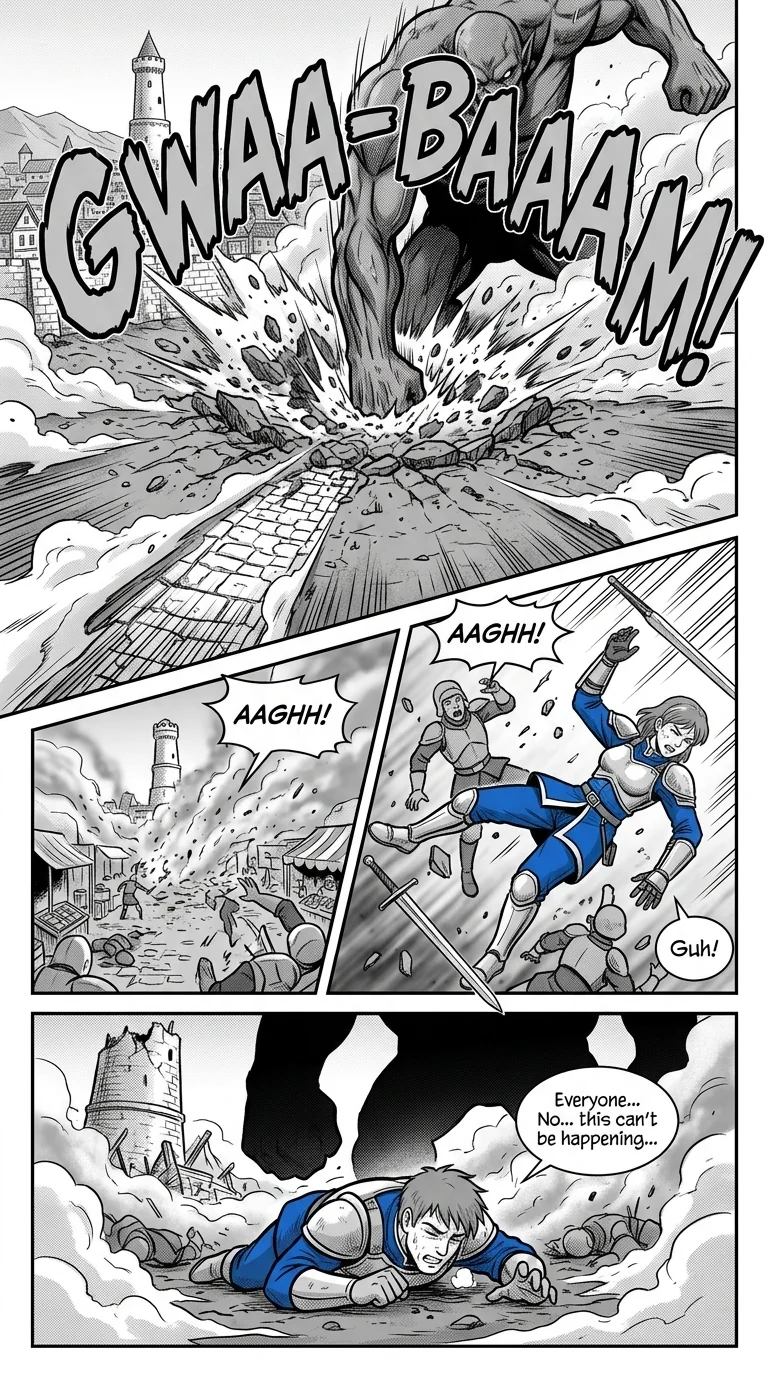 NOCTIS — Les Héritiers de l'Ombre Chapter 1 Page 26 - AI Generated Manga