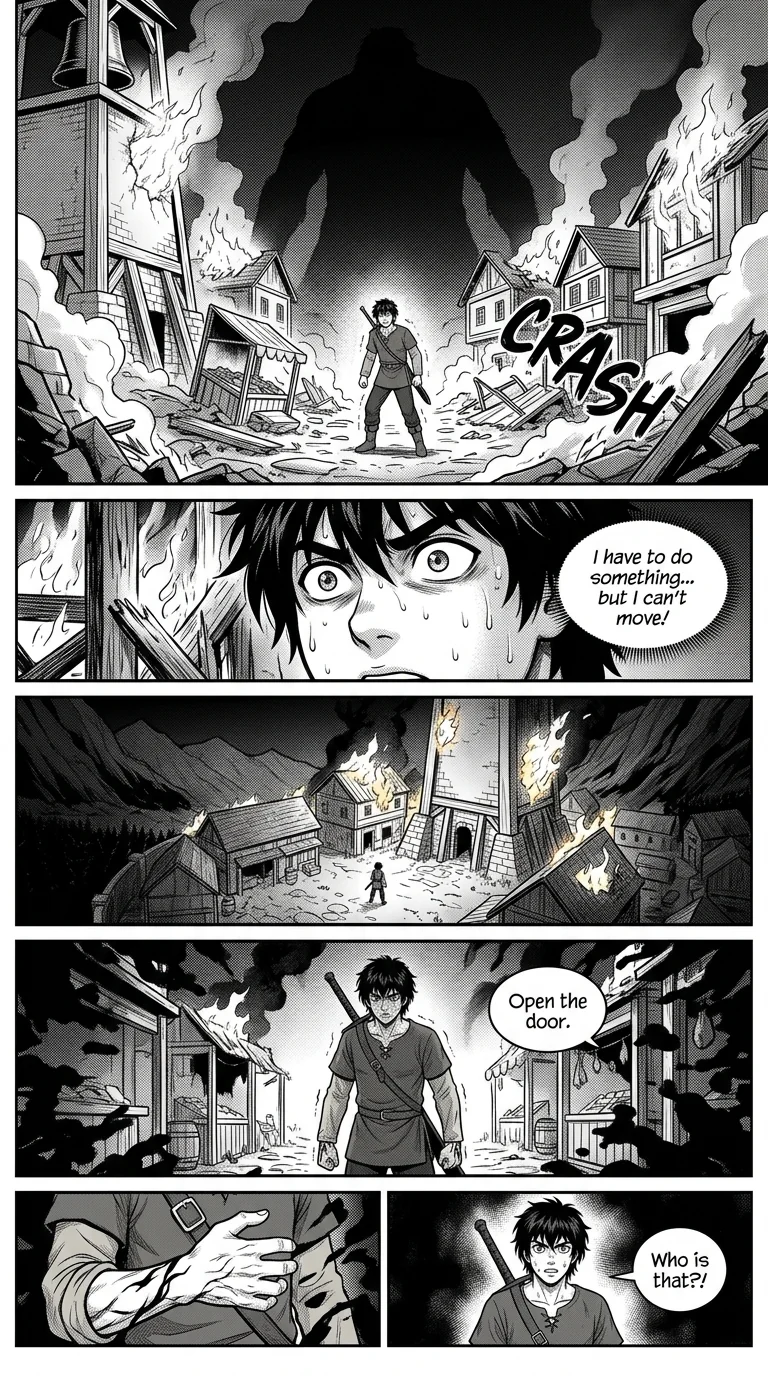 NOCTIS — Les Héritiers de l'Ombre Chapter 1 Page 27 - AI Generated Manga