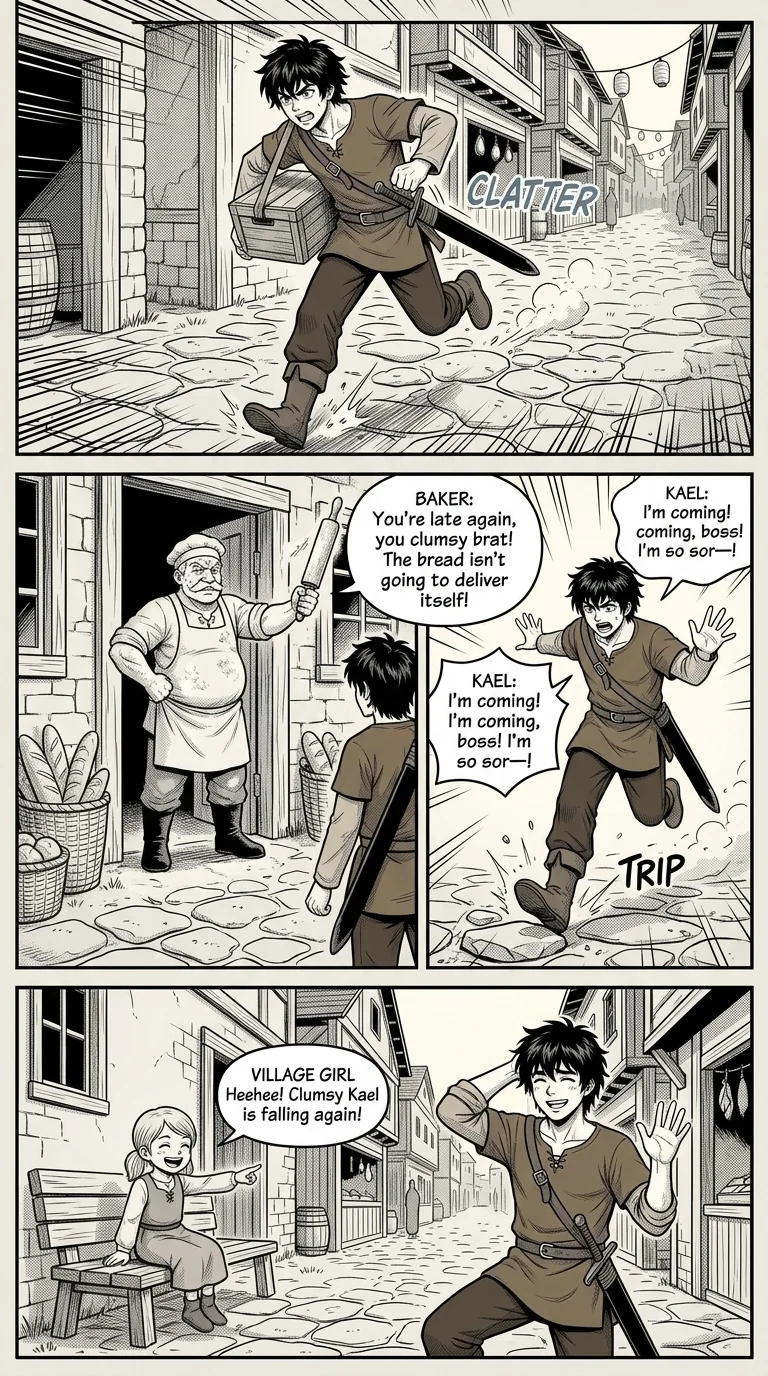 NOCTIS — Les Héritiers de l'Ombre Chapter 1 Page 2 - AI Generated Manga