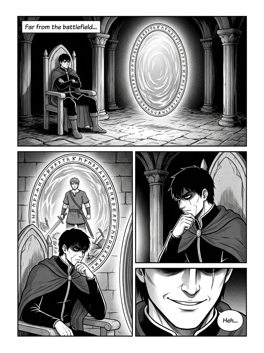 NOCTIS — Les Héritiers de l'Ombre Chapter 1 Page 38 - AI Generated Manga