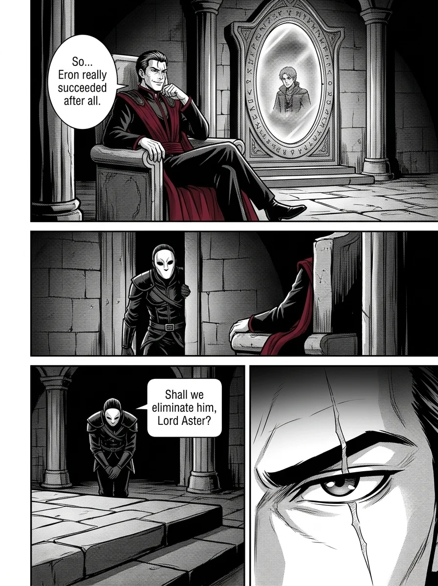 NOCTIS — Les Héritiers de l'Ombre Chapter 1 Page 39 - AI Generated Manga