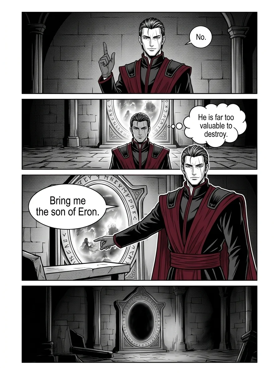 NOCTIS — Les Héritiers de l'Ombre Chapter 1 Page 40 - AI Generated Manga