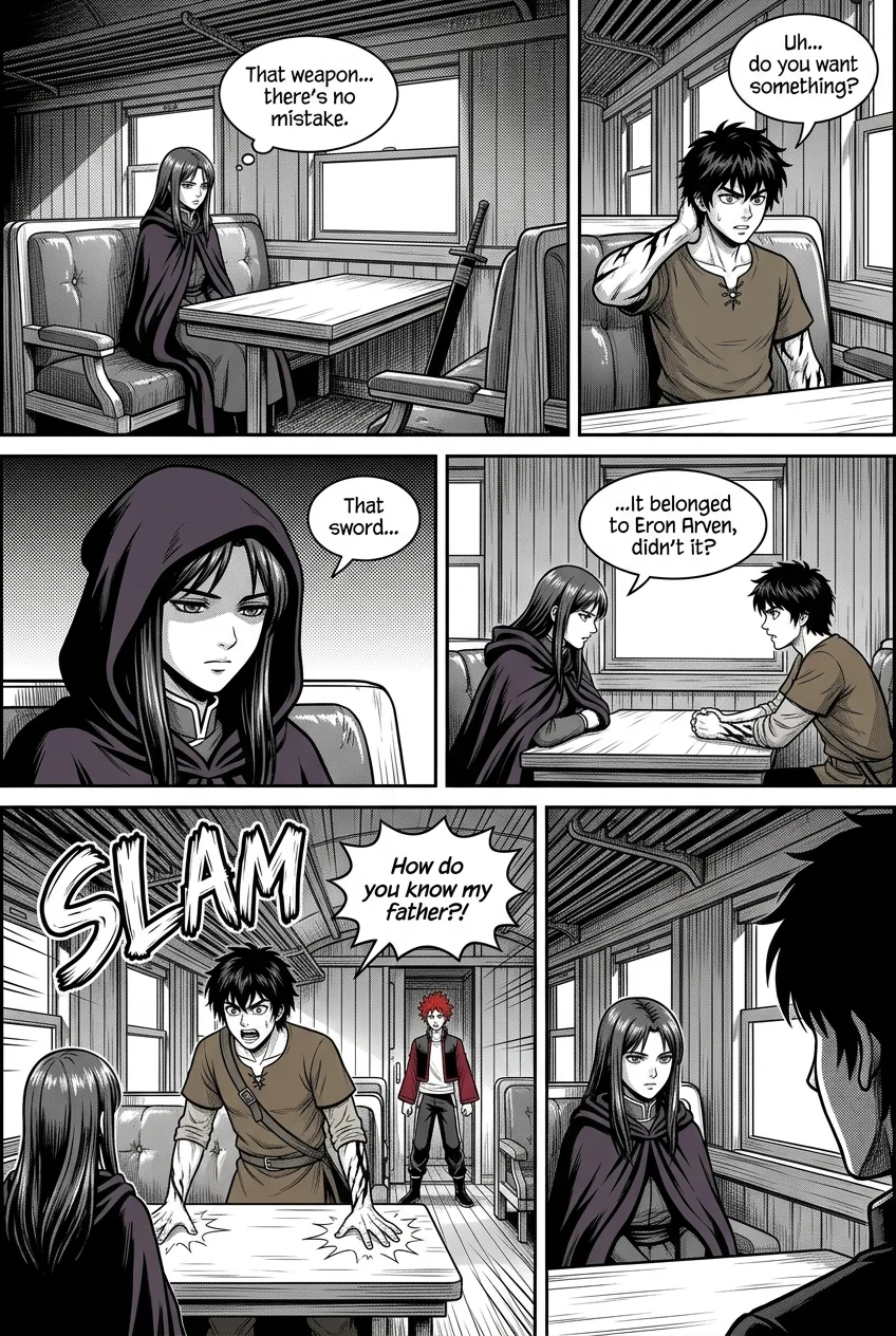NOCTIS — Les Héritiers de l'Ombre Chapter 2 Page 14 - AI Generated Manga