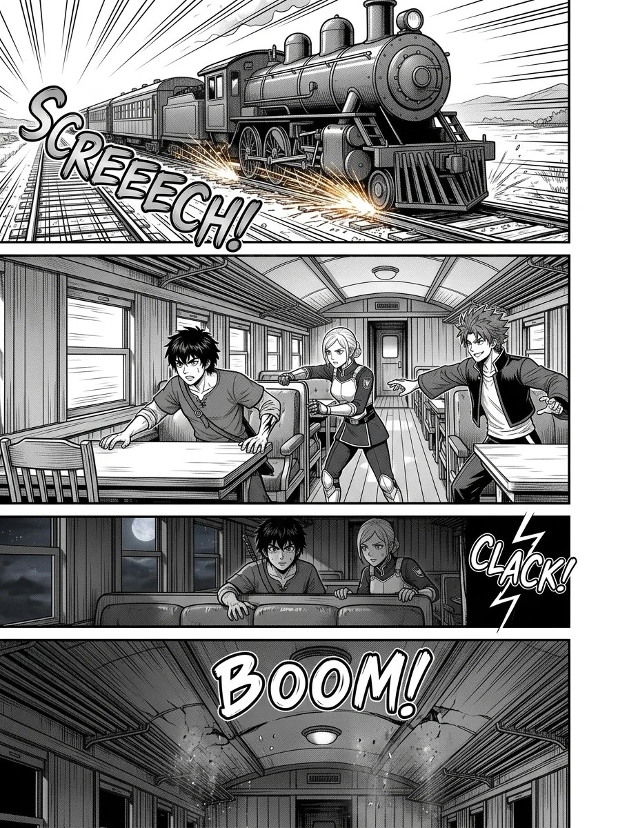 NOCTIS — Les Héritiers de l'Ombre Chapter 2 Page 15 - AI Generated Manga