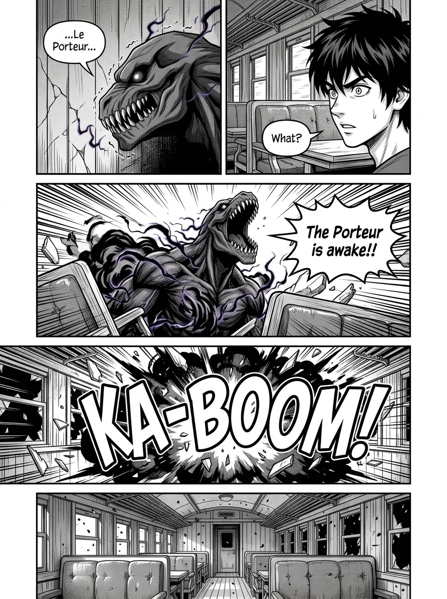 NOCTIS — Les Héritiers de l'Ombre Chapter 2 Page 25 - AI Generated Manga