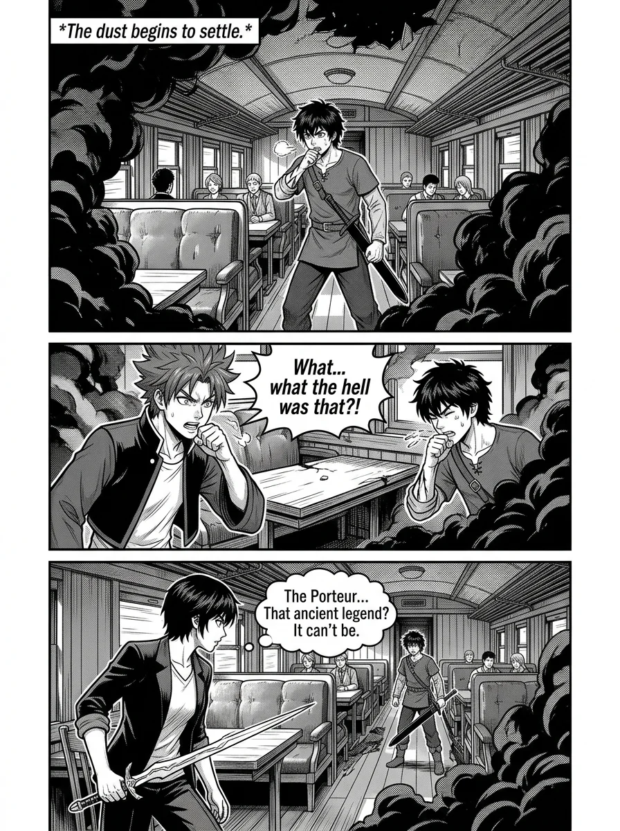 NOCTIS — Les Héritiers de l'Ombre Chapter 2 Page 26 - AI Generated Manga