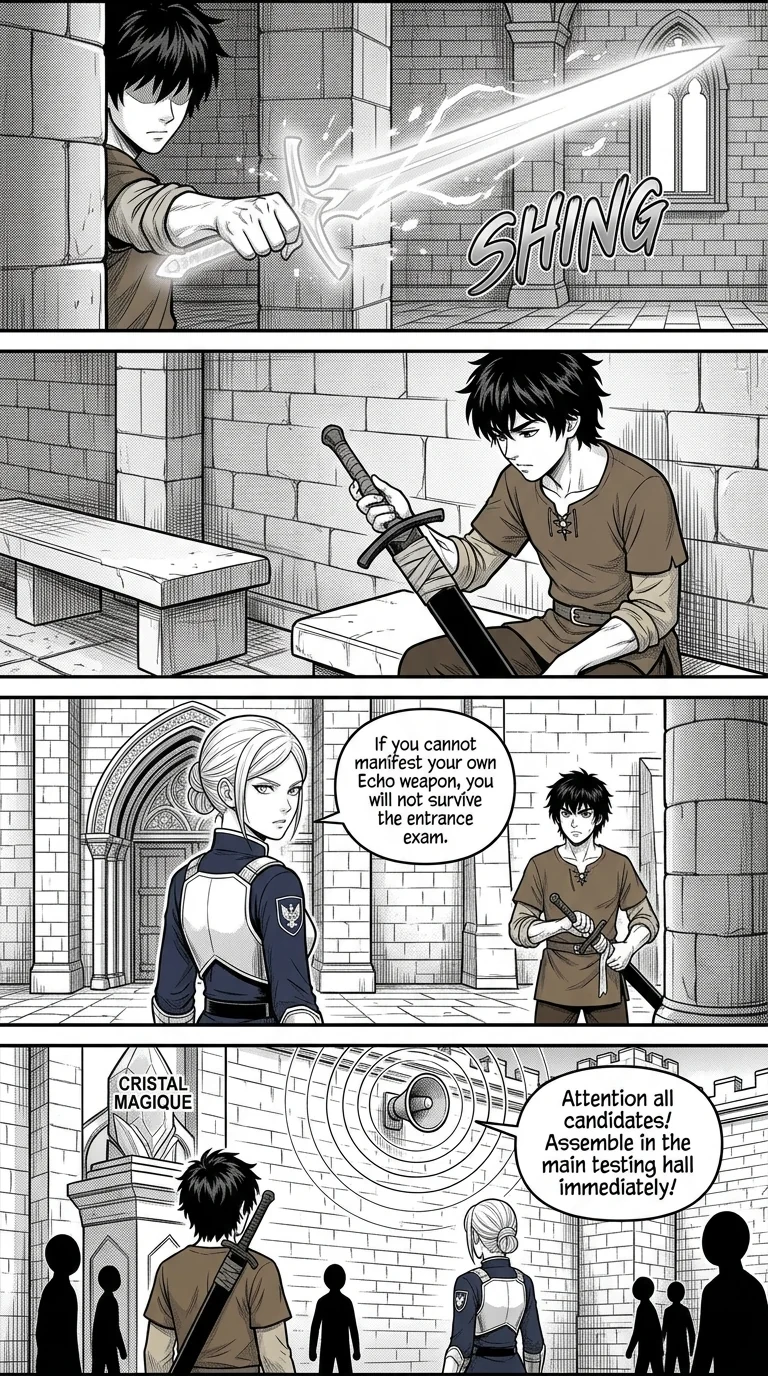NOCTIS — Les Héritiers de l'Ombre Chapter 2 Page 31 - AI Generated Manga