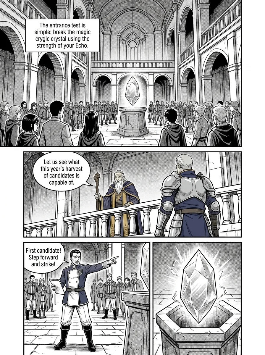 NOCTIS — Les Héritiers de l'Ombre Chapter 2 Page 32 - AI Generated Manga