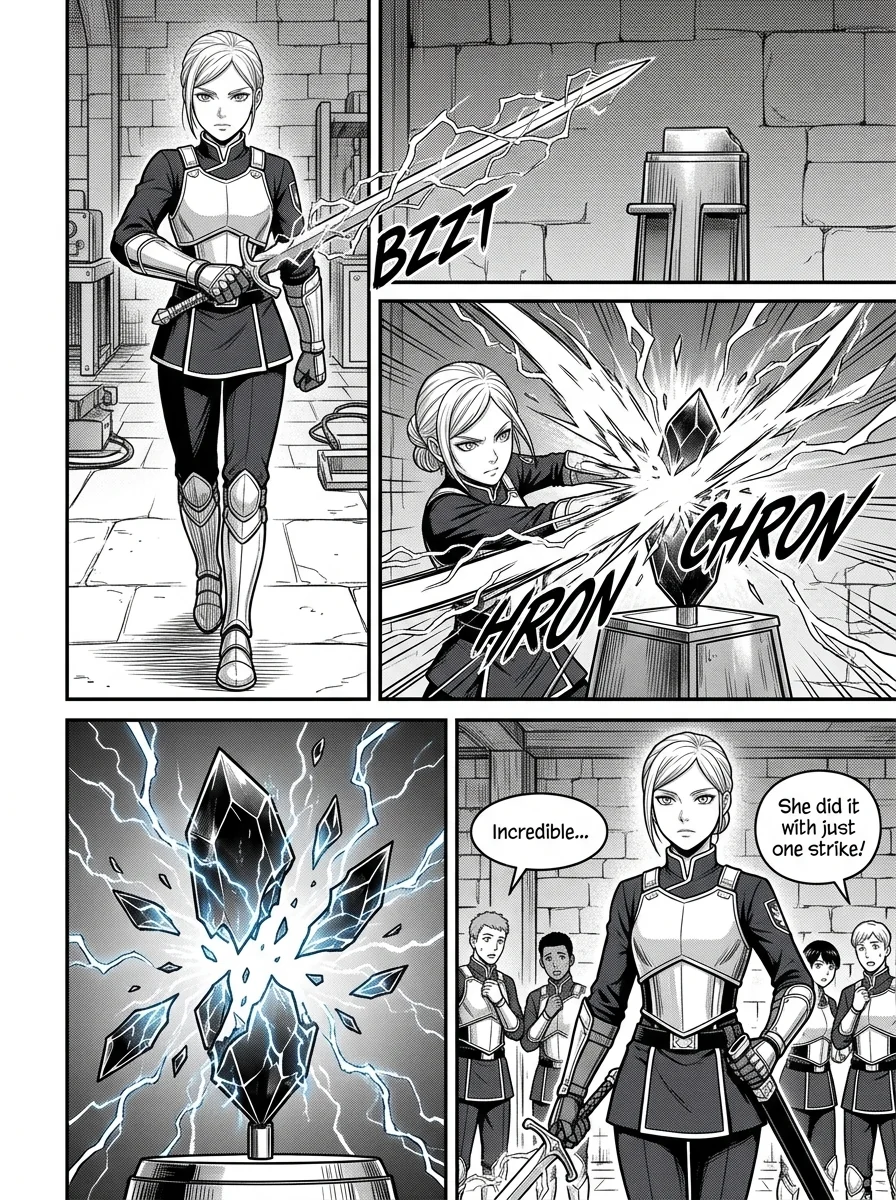 NOCTIS — Les Héritiers de l'Ombre Chapter 2 Page 34 - AI Generated Manga