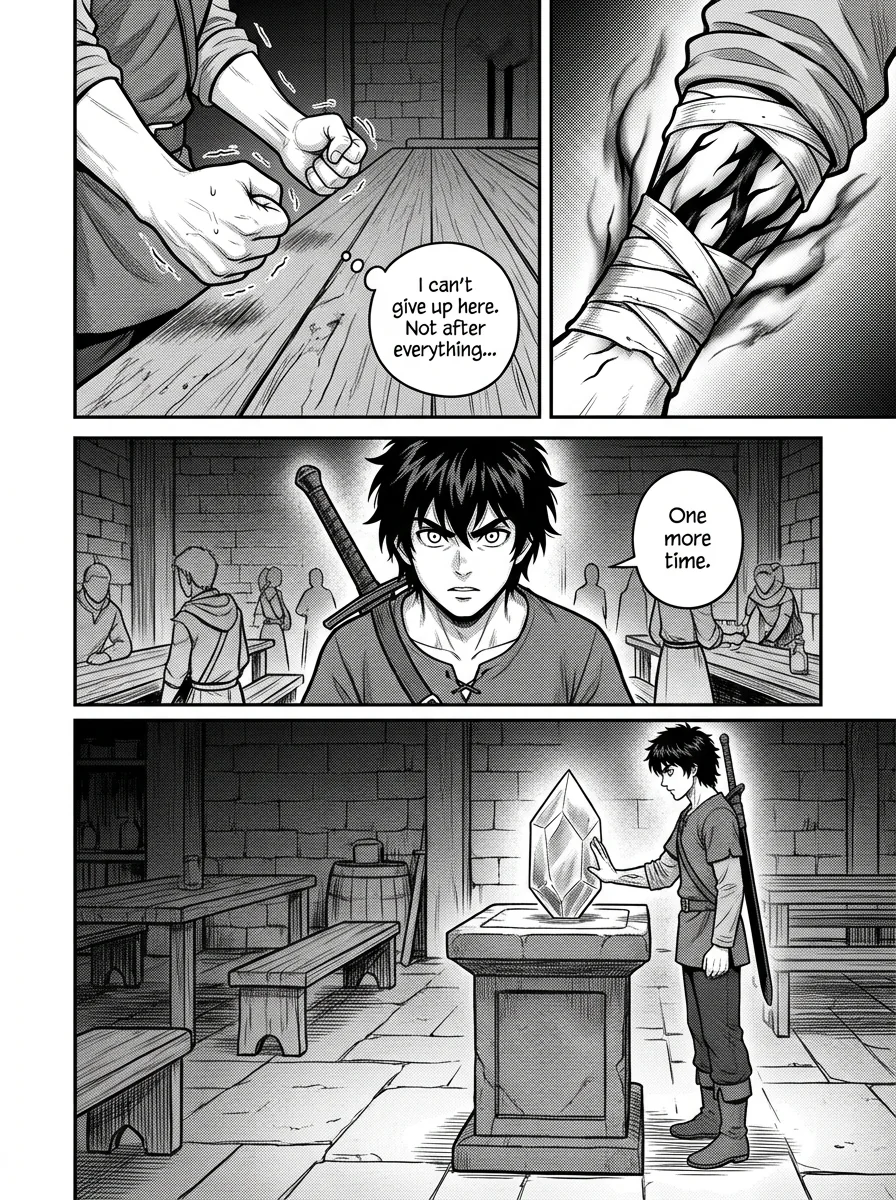 NOCTIS — Les Héritiers de l'Ombre Chapter 2 Page 37 - AI Generated Manga