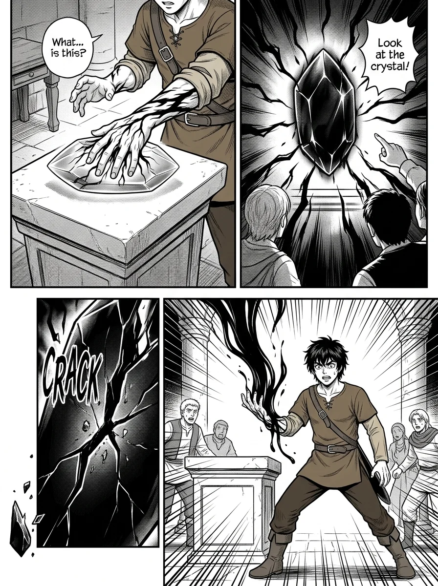 NOCTIS — Les Héritiers de l'Ombre Chapter 2 Page 38 - AI Generated Manga