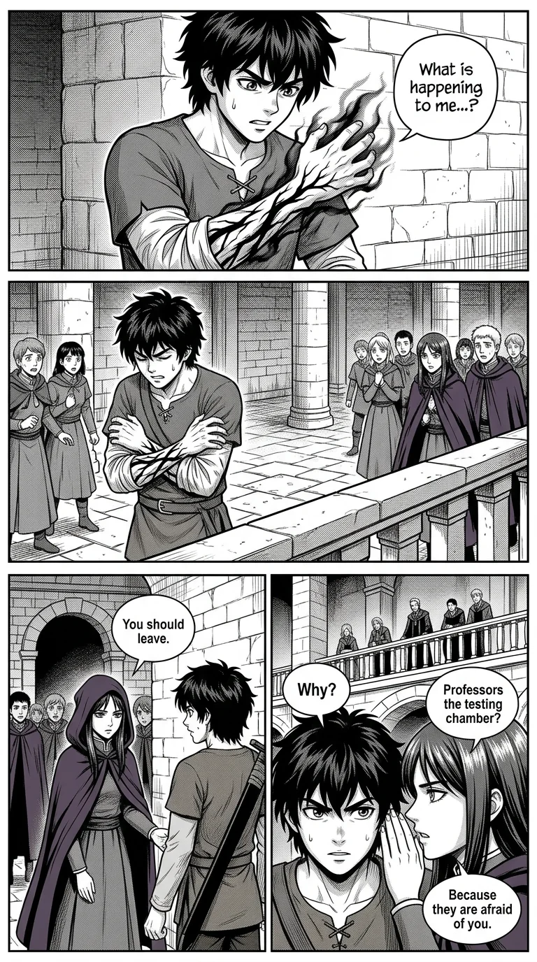 NOCTIS — Les Héritiers de l'Ombre Chapter 2 Page 40 - AI Generated Manga
