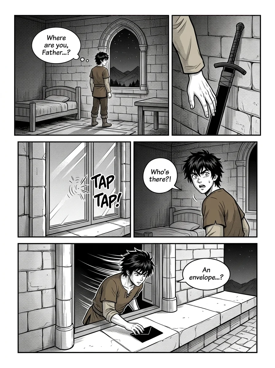 NOCTIS — Les Héritiers de l'Ombre Chapter 2 Page 43 - AI Generated Manga