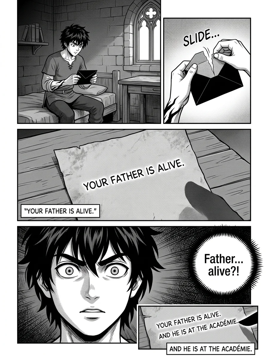 NOCTIS — Les Héritiers de l'Ombre Chapter 2 Page 44 - AI Generated Manga