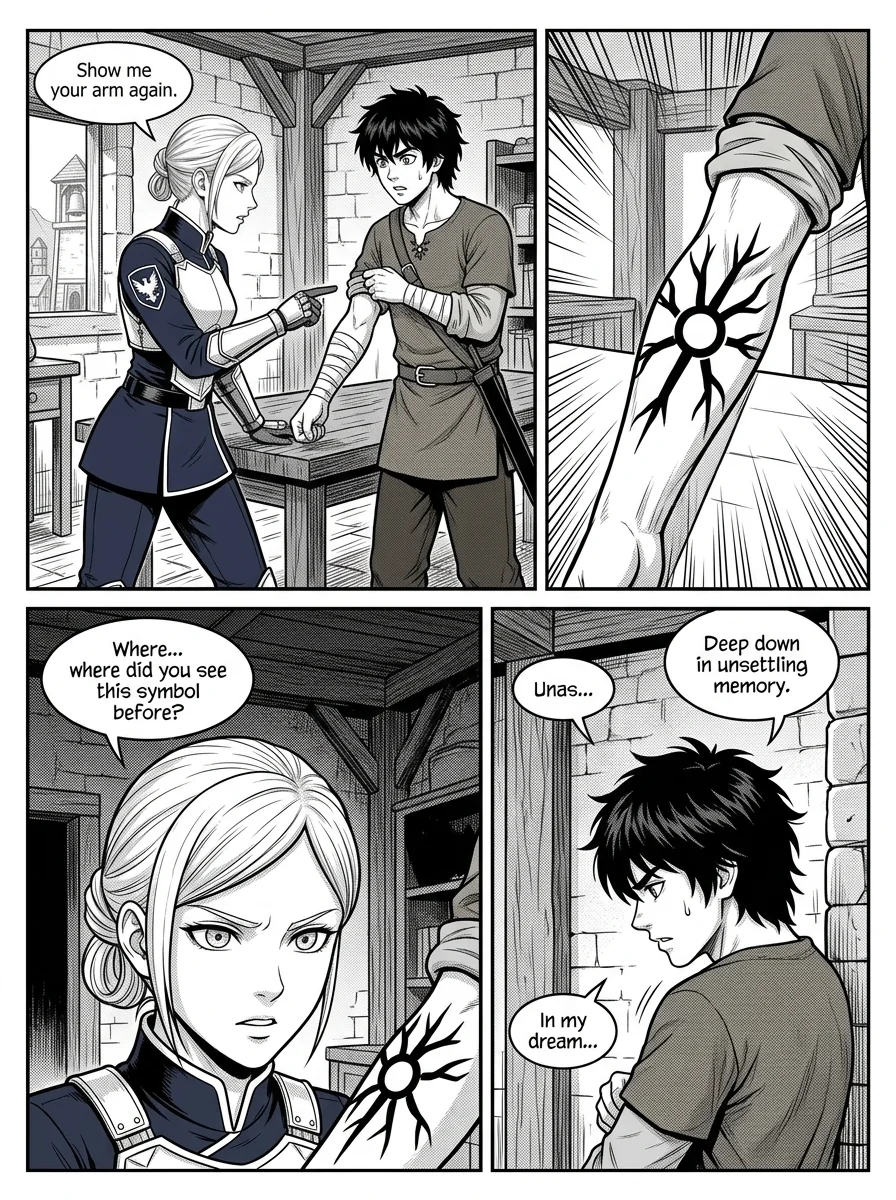 NOCTIS — Les Héritiers de l'Ombre Chapter 2 Page 5 - AI Generated Manga